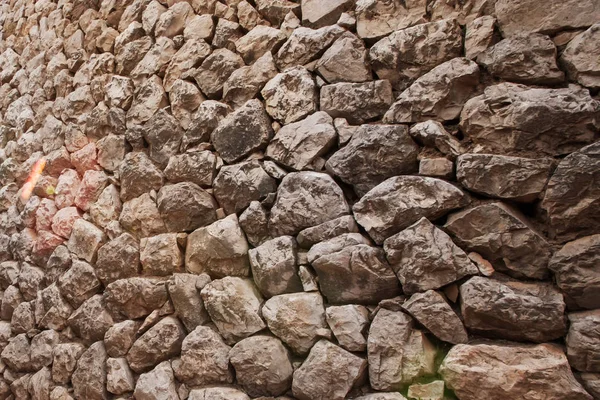 Textura antiga parede de rocha . — Fotografia de Stock