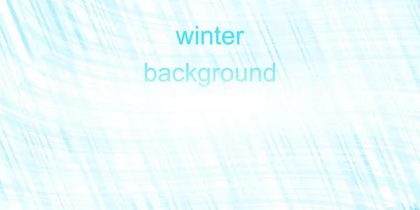 Winterblauer Hintergrund — Stockvektor