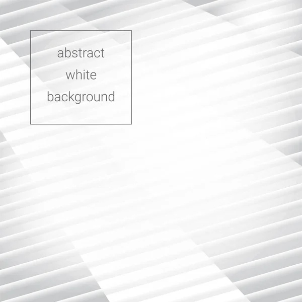 Fond abstrait blanc avec rayures et rayons. Illustration vectorielle — Image vectorielle