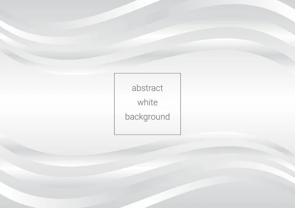 Witte abstracte achtergrond — Stockvector