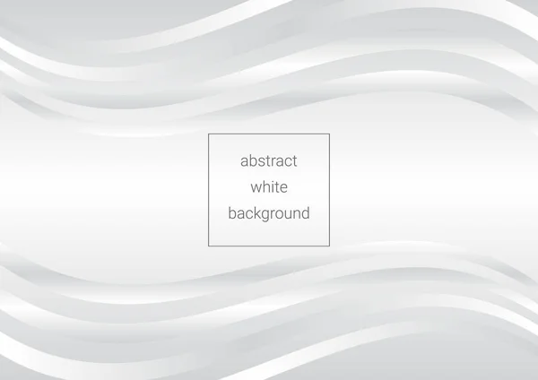 Fondo abstracto blanco — Vector de stock