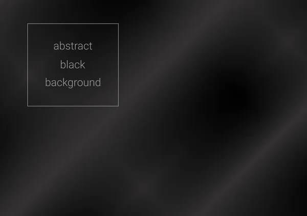 Чёрный абстрактный фон — стоковый вектор