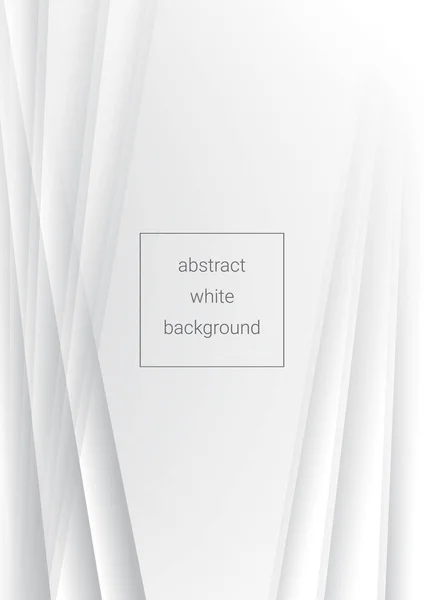 Fond abstrait blanc — Image vectorielle