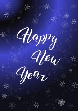 Yeni yılın kutlu olsun. Karanlık bir kış geçmişine karşı el yazısı yazıyorum.