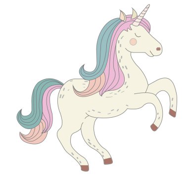 Çok renkli bir yele ile midilli