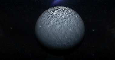 Ceres, uzayda kendi yörüngesinde dönen gezegen cüce. Döngü