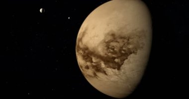 Uydu Titan, Saturn moon, uzay