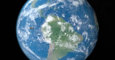 Asteroid Eros seyyare yerküre yörüngede