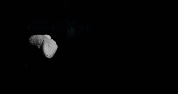 Asteroide Eros Orbita Nello Spazio Esterno — Video Stock