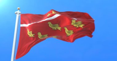 Bayrak, İngilizce İlçesi Doğu Sussex Güney Doğu İngiltere'de. Döngü