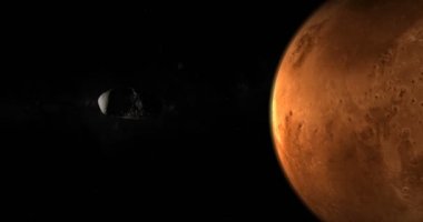 Eros. asteroid Mars gezegenin yörüngesinde Amor grubunun