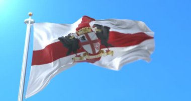 Devletin Batı Avustralya, Avustralya'nın Perth city bayrağı. Döngü