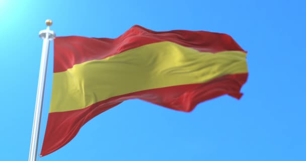 Bandera Ciudad Karlsruhe Estado Baden Wrttemberg Alemania Bucle — Vídeos de Stock