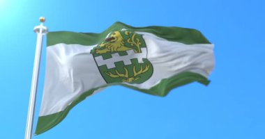 Bayrak, şehir, Bergisch Gladbach içinde içinde Köln/Bonn bölge Kuzey Ren-Vestfalya, Almanya. Döngü