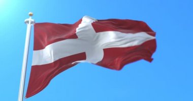 Bölge Lombardy, İtalya'nın Como İtalyan şehir bayrağı. Döngü