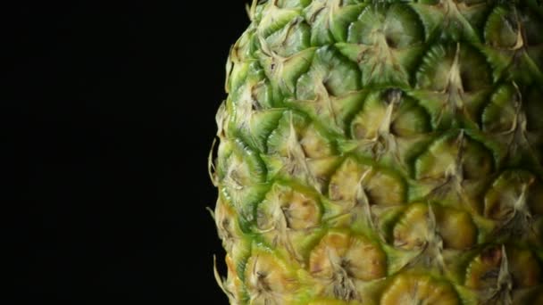 Doğal Ananas Çevirme Detay — Stok video