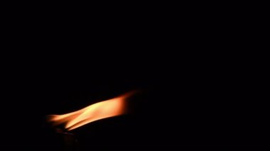 Yerel meşalede yangın