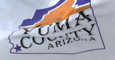 Yuma bayrağı, Arizona eyaleti, Amerika Birleşik Devletleri - döngü