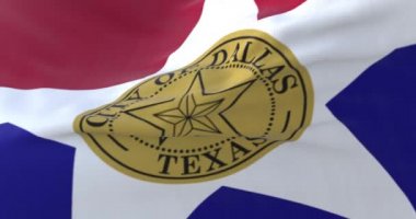 Dallas bayrağı, Amerika Birleşik Devletleri şehri - döngü