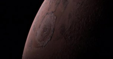 Olympus Mars gezegeninde yaşıyor.