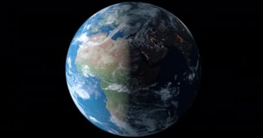 Afrika kıtasında gece gündüz