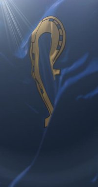 Litvanya 'nın Utena şehrinin bayrağı. Döngü