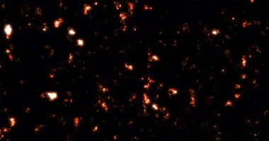 Magma Fraktal Gürültüsü. Geçmişe Dönüş Arkaplanı