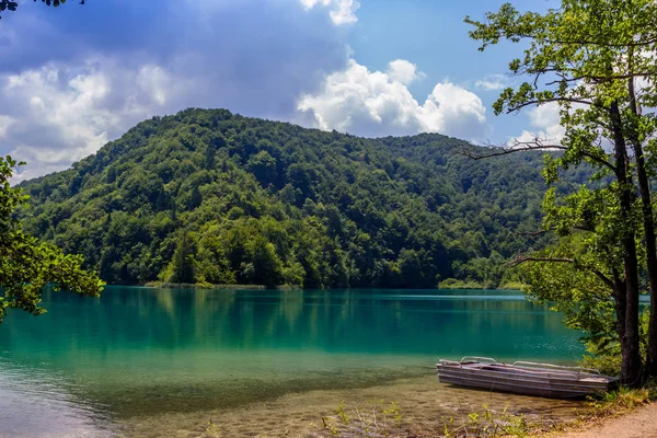 Мбаппе Национальном Парке Плитвицкие Озера Хорватия — стоковое фото