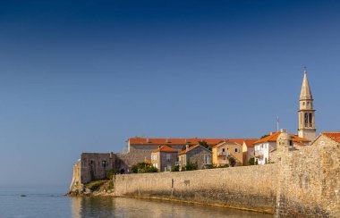 Budva eski şehir. Karadağ