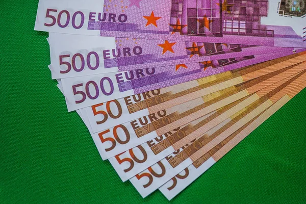 Euro Money Banknotes Cash 500 Euro — Stock Photo, Image