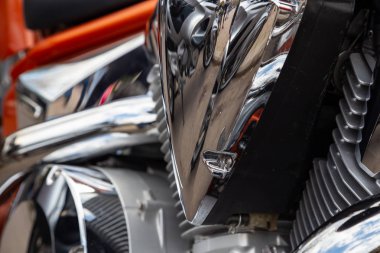 Motosiklet sezonu bahar kapanış sırasında motosiklet.