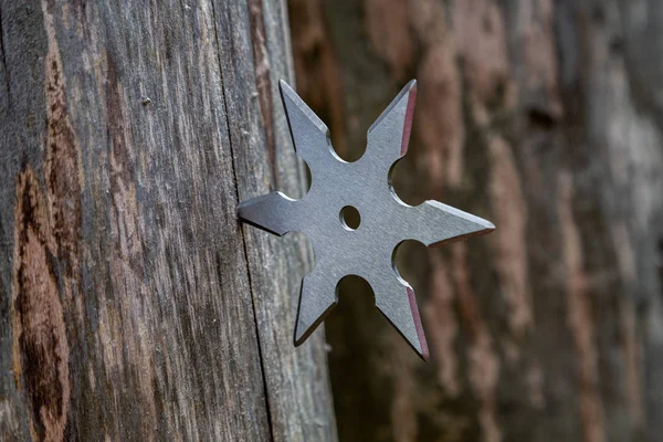 Shuriken (throwing star), traditional japanese ninja cold weapon