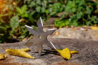 Shuriken (yıldız oluşturma), geleneksel Japon ninja soğuk silah