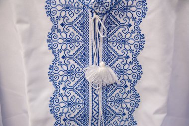 Vyshyvanok Geçit Töreni'nde geleneksel Ukrayna giysileri. natio