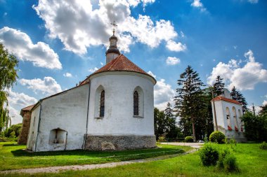 Starokonstantinov 'da güzel bir prensler kalesi. Ukrayna 'dan seyahat.
