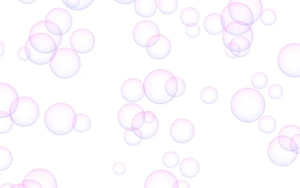 明るいパステル ピンクの泡の背景。泡のテクスチャー壁紙. — ストック写真