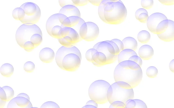 Burbujas de color pastel claro fondo púrpura. Fondo de pantalla, textura con burbujas . — Foto de Stock