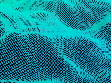 Soyut manzara arka plan. Siber kılavuz. Yüksek teknoloji ağ. 3D çizim