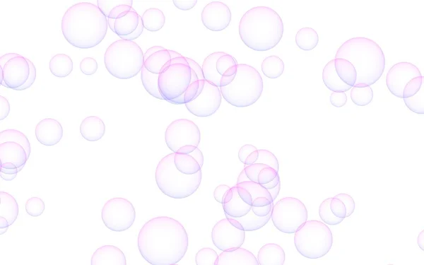 Fundo de cor pastel claro com bolhas rosa. Papel de parede, textura com bolhas — Fotografia de Stock