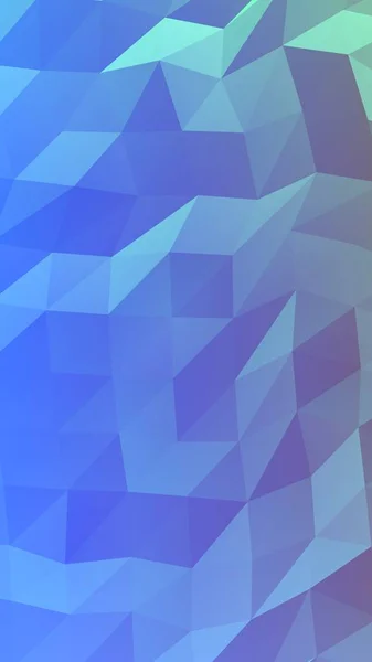 Abstract triangle geometrical blue background. Geometric origami style with gradient. 3D illustration