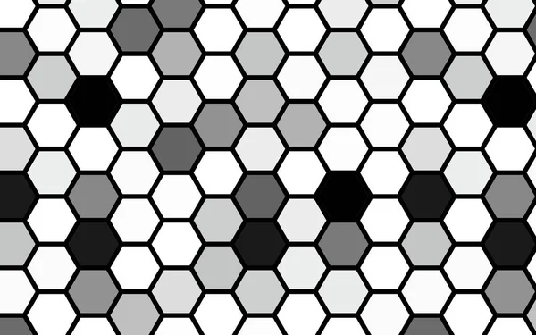 Peigne en nid d'abeille blanc avec une couleur dégradée. Géométrie isométrique. Illustration 3D — Photo