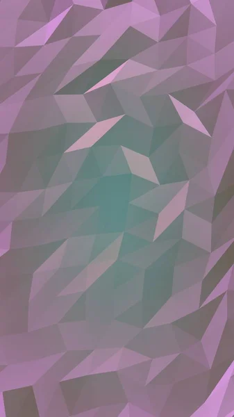 Абстрактний трикутник геометрично фіолетовий фон. Геометричний стиль орігамі з градієнтом. 3D ілюстрація — стокове фото