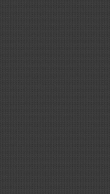 Siyah arka planda beyaz bal peteği. Kusursuz bir doku. İzometrik geometri. 3B illüstrasyon