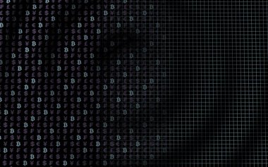 Bitcoin geçmişi. Şifreli para birimi 3 boyutlu illüstrasyon. Dijital para birimi sembolü. İş konsepti. Madencilik, geliştirme, kripto ticareti