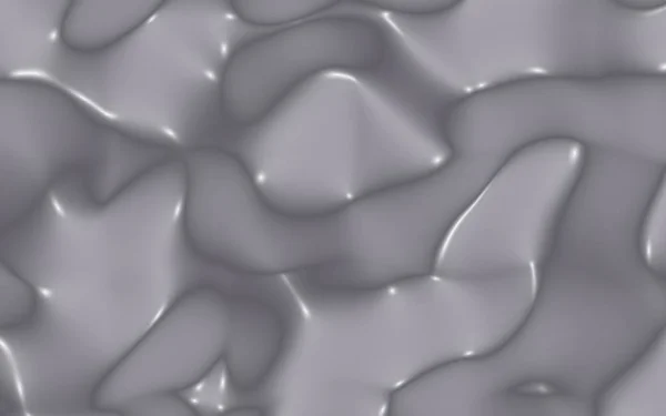 Graphic illustration - liquid pattern dark gray color. Modern abstract background. Design wallpaper. 3D illustration — Stock Photo, Image