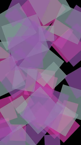 Mehrfarbige transluzente Sechsecke auf dunklem Hintergrund. Vertikale Bildorientierung. 3D-Illustration — Stockfoto