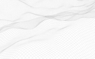 Arka plana sahip soyut bir manzara. Siber uzay şebekesi. merhaba teknoloji ağı. 3d teknoloji illüstrasyon. 3d illüstrasyon