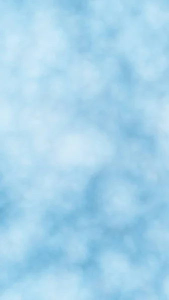 Fundo de fumaça cor branca abstrata isolado no fundo de cor azul. A parede do nevoeiro branco. Ilustração 3D — Fotografia de Stock