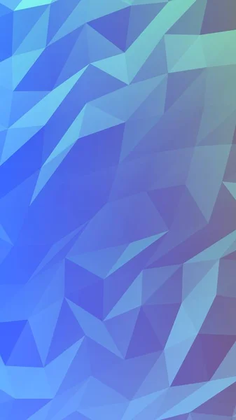 Abstraktní trojúhelník geometrické modré pozadí. Geometrický origami styl s gradientem. 3D ilustrace — Stock fotografie