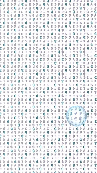 Bitcoin och valuta på en vit bakgrund. Digital krypto symbol. Valuta bubbla, våg effekt, marknadsfluktuationer. Affärsidé. 3D-illustration — Stockfoto